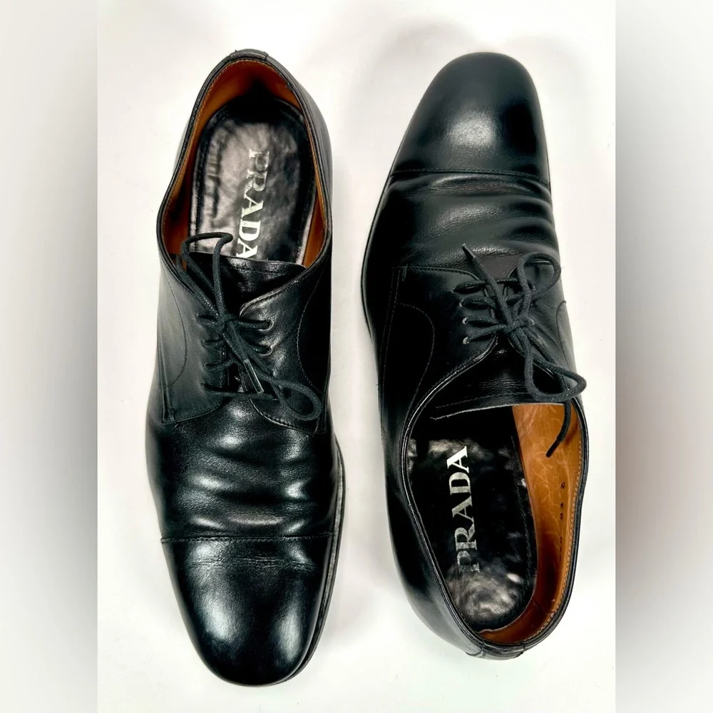 Prada Men's Dress Derby Shoes - Picture 14 of 14